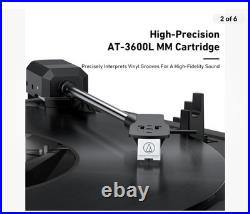 Vertical Automatic Record Player Bluetooth, Belt Drive Vinyl Turntable Bluetooth