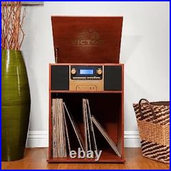 Victor Boyleston Turntable Music Center Mahogany Refurbished Grade Very Good