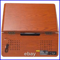 Victor Monument 8-in-1 Wood Music Center Mahogany Refurbished Grade Very Good