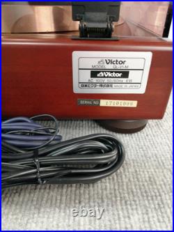 Victor QL-V1-M Analog Record Player Turntable Audio Equipment 100V Japan Working