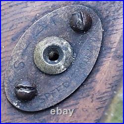 Victor Victrola VV-1V Antique Phonograph Record Player Oak Parts Or Repair Nice