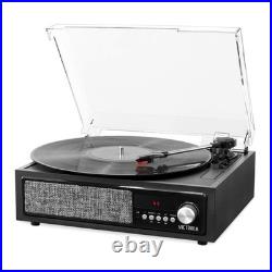 Victrola 3-in-1 Bluetooth Record Player with Built in Speakers and 3-Speed Tu