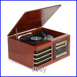 Victrola Ellington Vintage Wood Record Player Factory Direct