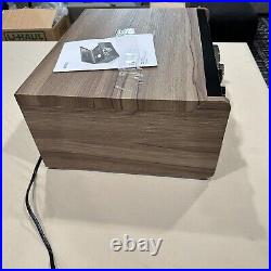Victrola Empire Mid-Century 6-in-1 Turntable with 3 Speed Record Walnut