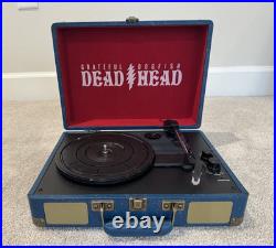 Victrola Grateful Dead Dogfish Head Suitcase Record Player & Bluetooth Brand New