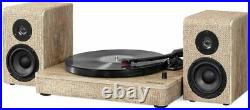 Victrola Hampton Wooden Bluetooth Turntable with 50W Stereo Speakers