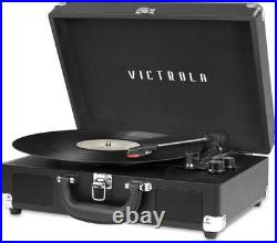 Victrola Journey Bluetooth Suitcase Record Player Black Victrola Journey Bluetooth Suitcase Record Player Black