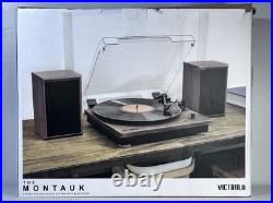 Victrola Montauk Bluetooth Turntable Vinyl Record Player System