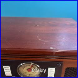 Victrola Navigator 8-in-1 Bluetooth Record Player 3Speed Turntable CD no remote