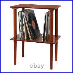 Victrola Navigator Bluetooth Record Player with Matching Record Stand (Mahogany)