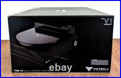 Victrola Premiere V1 Sound Bar Turntable Record Player with Built-In Speakers