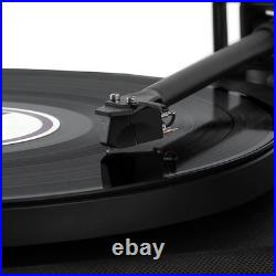 Victrola Premiere V1 Sound Bar Turntable Record Player with Built-In Speakers