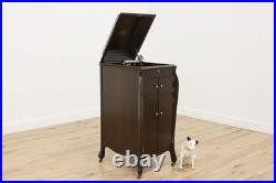 Victrola Record Player Antique Oak Phonograph VV-XI Records #55317