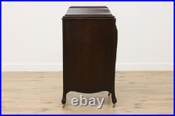 Victrola Record Player Antique Oak Phonograph VV-XI Records #55317