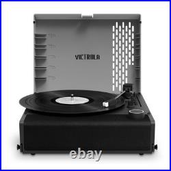 Victrola Revolution GO Portable Rechargeable Record Player Gray