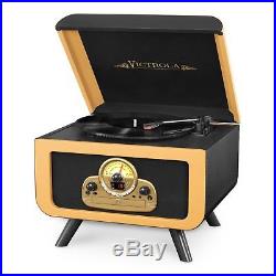 Victrola Tabletop Record Player with Bluetooth and CD
