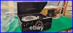 Victrola The Empire Record Player Espresso 6 in 1 multimedia, built in speaker