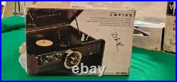 Victrola The Empire Record Player Espresso 6 in 1 multimedia, built in speaker
