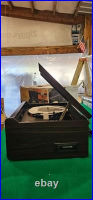 Victrola The Empire Record Player Espresso 6 in 1 multimedia, built in speaker