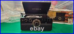 Victrola The Empire Record Player Espresso 6 in 1 multimedia, built in speaker