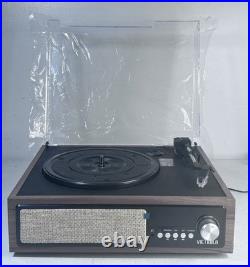 Victrola The Midland VTA-67 3-in-1 Bluetooth Record Player Farmhouse Walnut