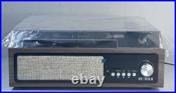 Victrola The Midland VTA-67 3-in-1 Bluetooth Record Player Farmhouse Walnut