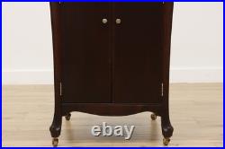 Victrola VV-XI Record Player Antique Oak Phonograph, Records #55626