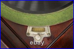 Victrola VV-XI Record Player Antique Oak Phonograph, Records #55626