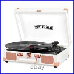 Victrola Vintage 3-Speed Bluetooth Portable Suitcase Assorted Colors, Styles Victrola Vintage 3-Speed Bluetooth Portable Suitcase Assorted Colors, Styles