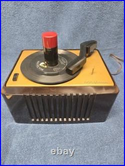 Vintage 1950 RCA Victor 45 RPM Record Player with Auto Changer Model 45-EY-2