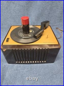Vintage 1950 RCA Victor 45 RPM Record Player with Auto Changer Model 45-EY-2