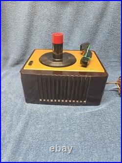 Vintage 1950 RCA Victor 45 RPM Record Player with Auto Changer Model 45-EY-2