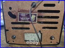 Vintage 1950 RCA Victor 45 RPM Record Player with Auto Changer Model 45-EY-2