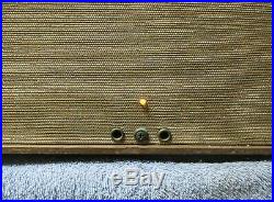 Vintage 1950's MOTOROLA SH18GL Portable/Suitcase Record Player Gold Color J0372