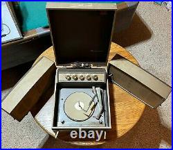 Vintage 1950's Sh17gl Stereo Tube Amp Record Player