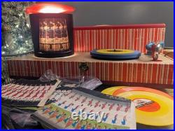 Vintage 1955 rare carousel See-A-Song visual phonograph/recordplayer, works