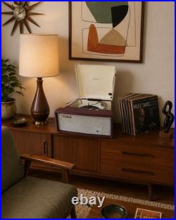 Vintage 1958 Voice of Music V-M Portable Record Player Model 1281 WORKS
