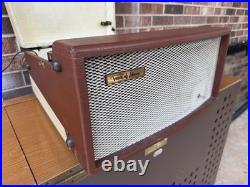 Vintage 1958 Voice of Music V-M Portable Record Player Model 1281 WORKS