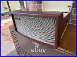 Vintage 1958 Voice of Music V-M Portable Record Player Model 1281 WORKS