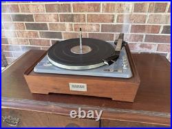Vintage 1962 Benjamin ELAC Miracord Turntable Record Player Model 10H WORKS