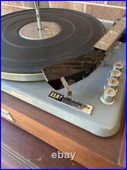 Vintage 1962 Benjamin ELAC Miracord Turntable Record Player Model 10H WORKS