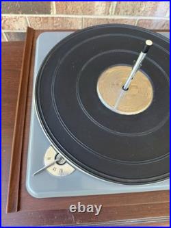 Vintage 1962 Benjamin ELAC Miracord Turntable Record Player Model 10H WORKS