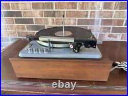 Vintage 1962 Benjamin ELAC Miracord Turntable Record Player Model 10H WORKS