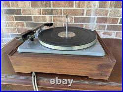 Vintage 1962 Benjamin ELAC Miracord Turntable Record Player Model 10H WORKS