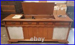 Vintage 1964 Curtis Mathes Large Record Player Console