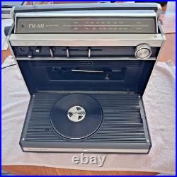 Vintage 1970 Panasonic SG-515 Portable Radio Record Player Clean Tested, Works