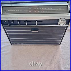 Vintage 1970 Panasonic SG-515 Portable Radio Record Player Clean Tested, Works