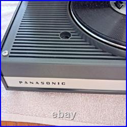 Vintage 1970 Panasonic SG-515 Portable Radio Record Player Clean Tested, Works