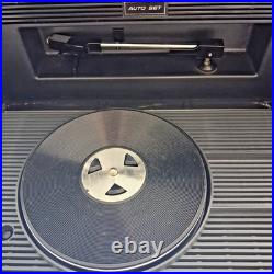 Vintage 1970 Panasonic SG-515 Portable Radio Record Player Clean Tested, Works