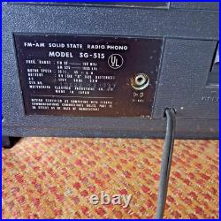 Vintage 1970 Panasonic SG-515 Portable Radio Record Player Clean Tested, Works